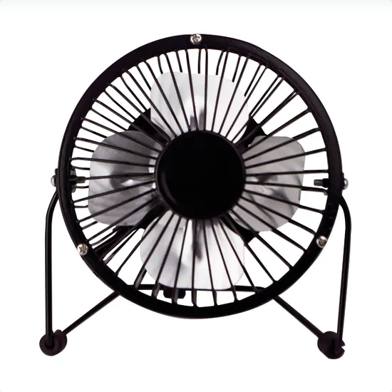 Status Mini Fan Status 4-inch Mini USB Desk Fan - Black - Electrical Xpress Ltd